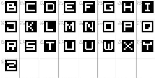 Cube Font  1