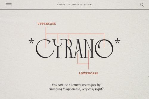 Cyrano Serif Font 13