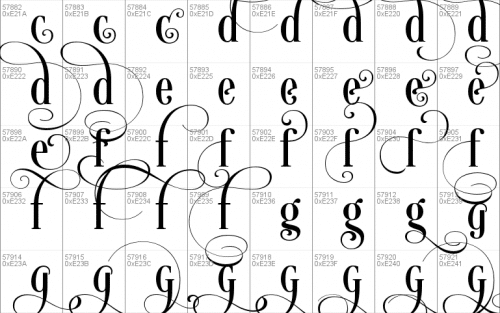 Desire Font 19