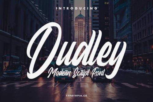 Dudley Modern Script Font