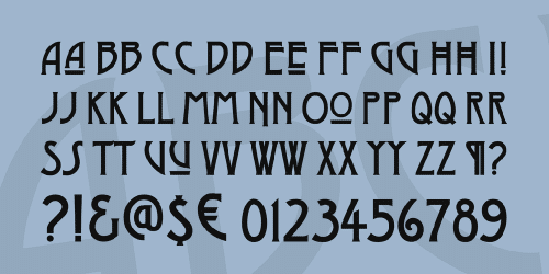 Dyer Arts And Crafts Font 2