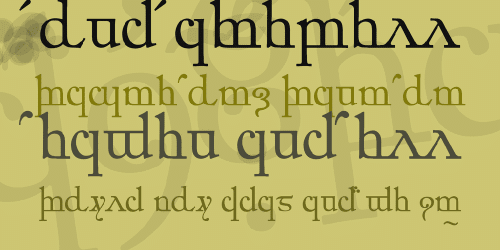 Elfic Caslin Font