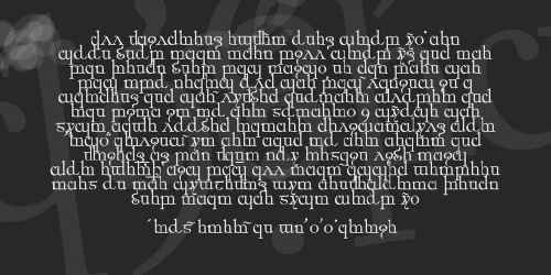 Elfic Caslin Font 1