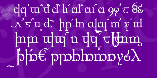 Elfic Caslin Font 2