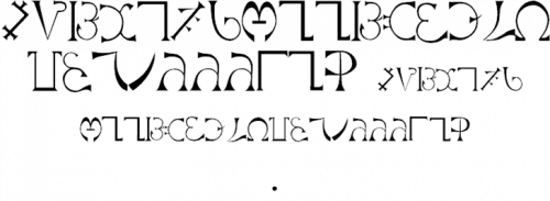 Enochian Font