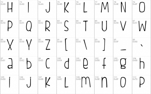 Fish Fingers Font 2