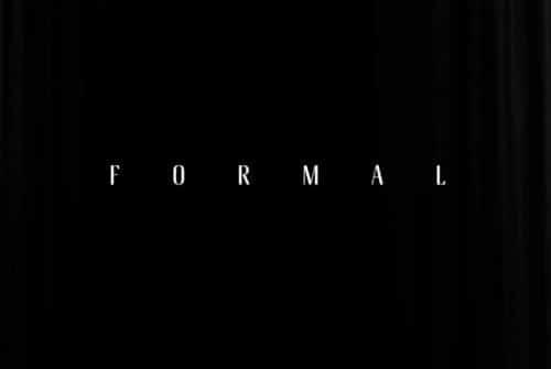 Formal Font 00