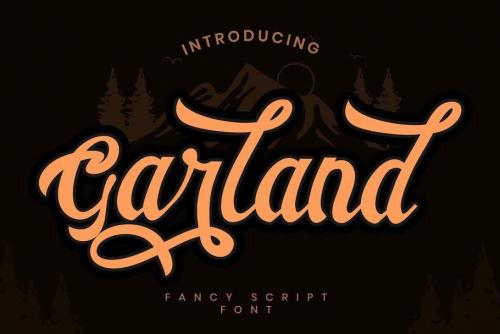 Garland Script Font