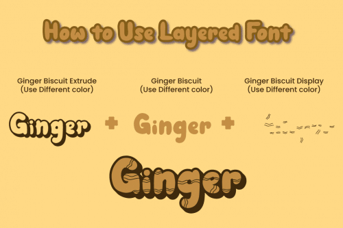 Ginger Biscuit Display Font 7