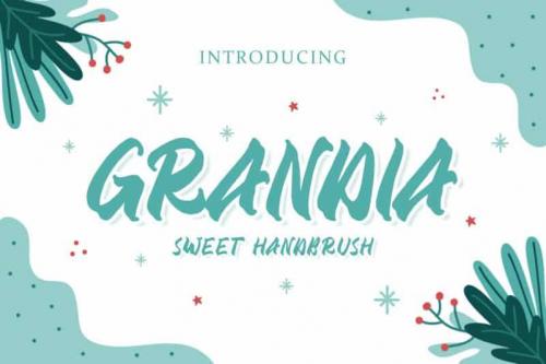 Grandia Handbrush Font