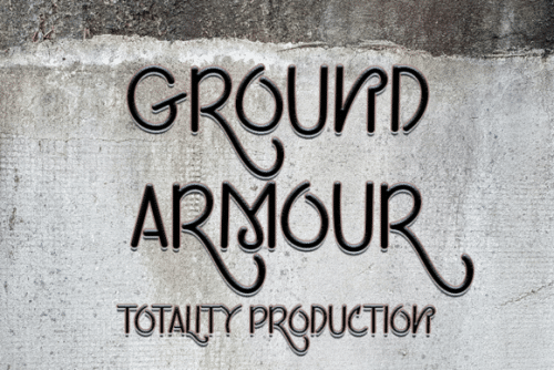 Ground Atlantis Display Font 3