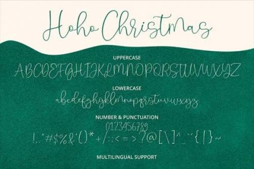 Hoho Christmas Font 2