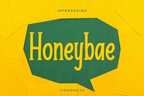 Honeybae – Fun Display Font