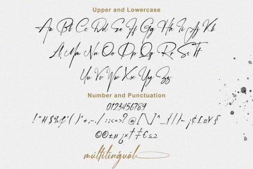 Janelotus Handwritten Signature Font 7