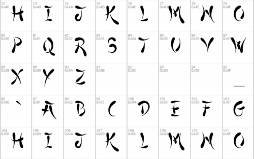 Japanese Style Font 1