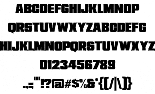 Jmh Savage Font