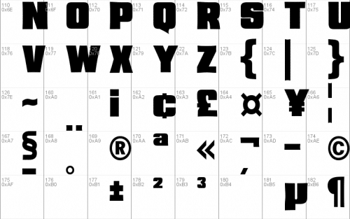 Jmh Savage Font 3