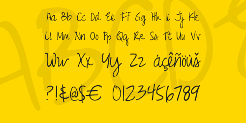 Just Realize Font 3