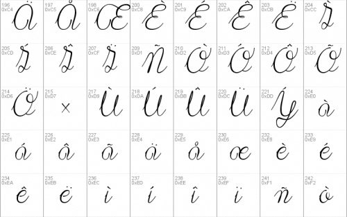 Lace Font 5