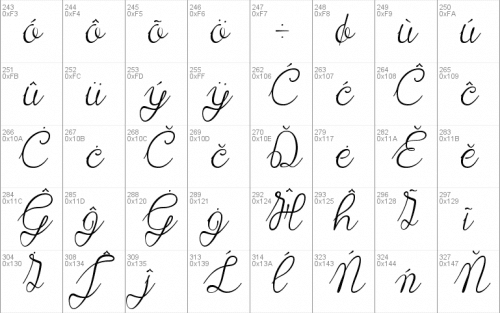 Lace Font 6