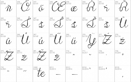 Lace Font 7