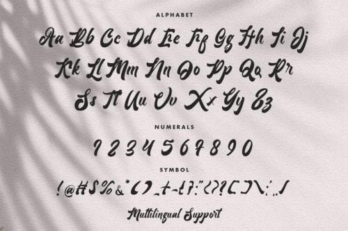 Lantenia Modern Script Font 1