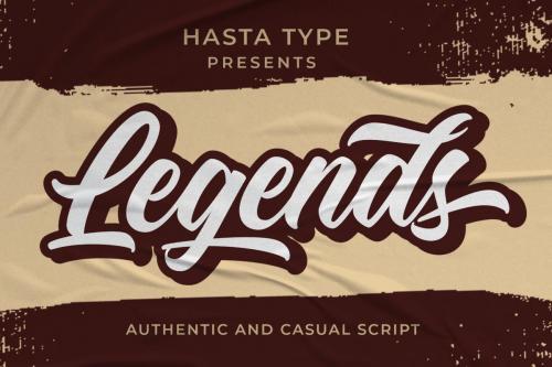 Legends Script Typeface 2