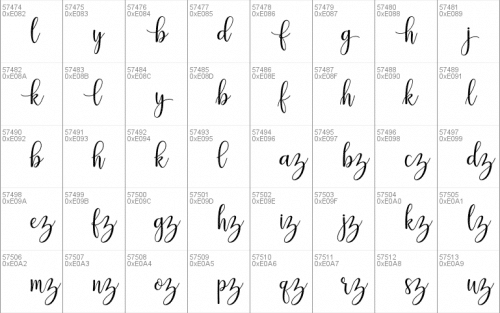 Lilly Mae Font 8