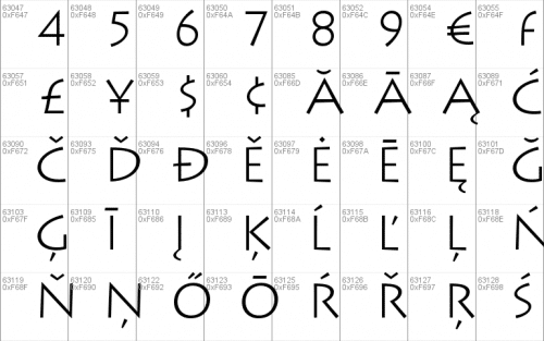 Lithos Pro Font 12