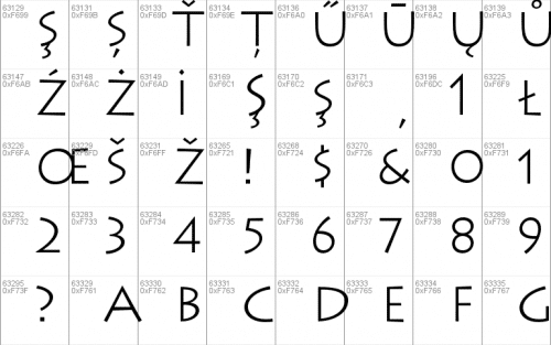 Lithos Pro Font 13