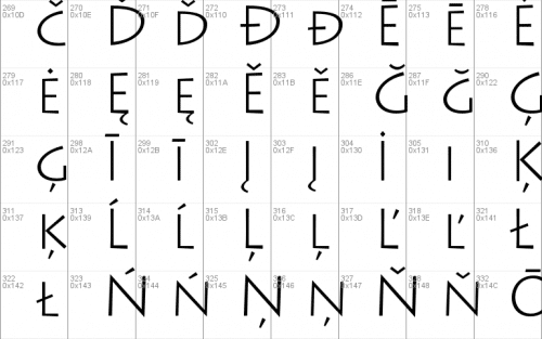 Lithos Pro Font 5