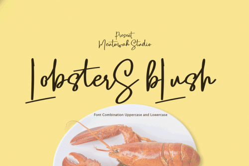 Lobsters Blush Font