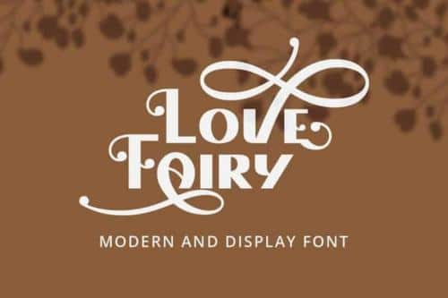 Love Fairy Display Font
