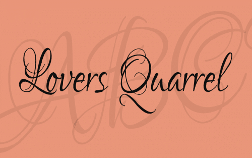 Lovers-Quarrel-Font-0