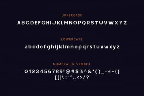Lynsic Cisnyl Sans Serif Font 002