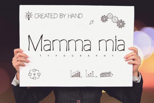 Mammamia Font 1