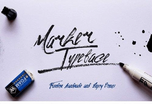Marker-Typeface