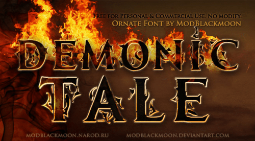 Mb-Demonic-Tale-Font-00