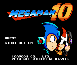 Mega Man 10 Font