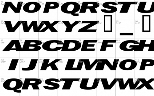 Metal Gear Solid Font 1