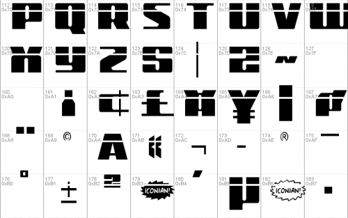 Michigan Font 1
