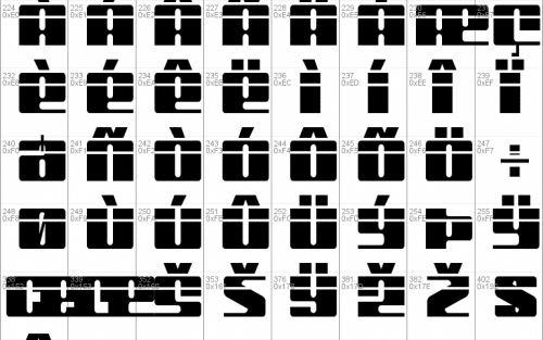 Michigan Font 3
