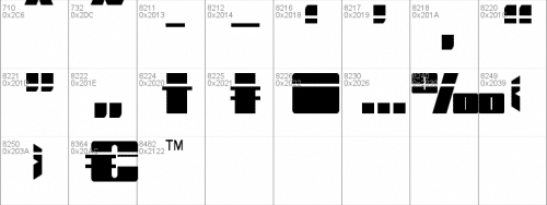 Michigan Font 4