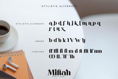 Miftah Serif Font 7