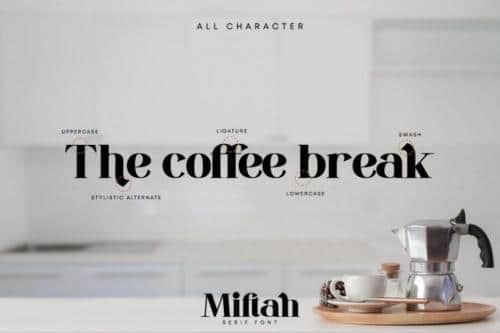 Miftah Serif Font 8
