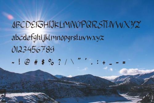 Newstyle Script Font 2