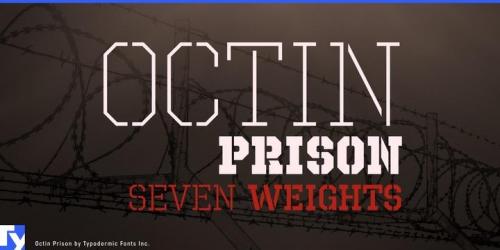 Octin Prison Font 10
