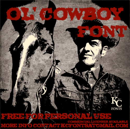 Ol Cowboy Font