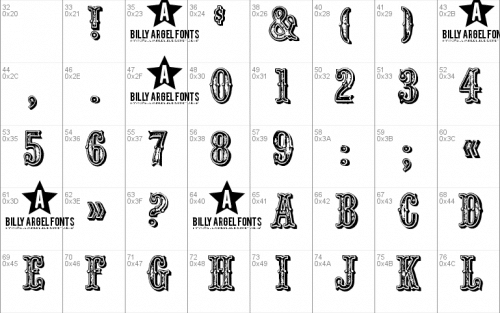 Outlaw Font  1