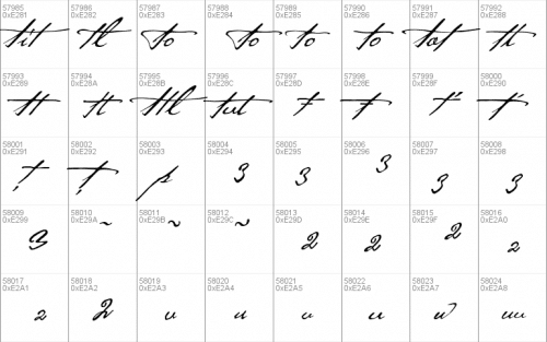 P22 Cezanne Pro Font 29